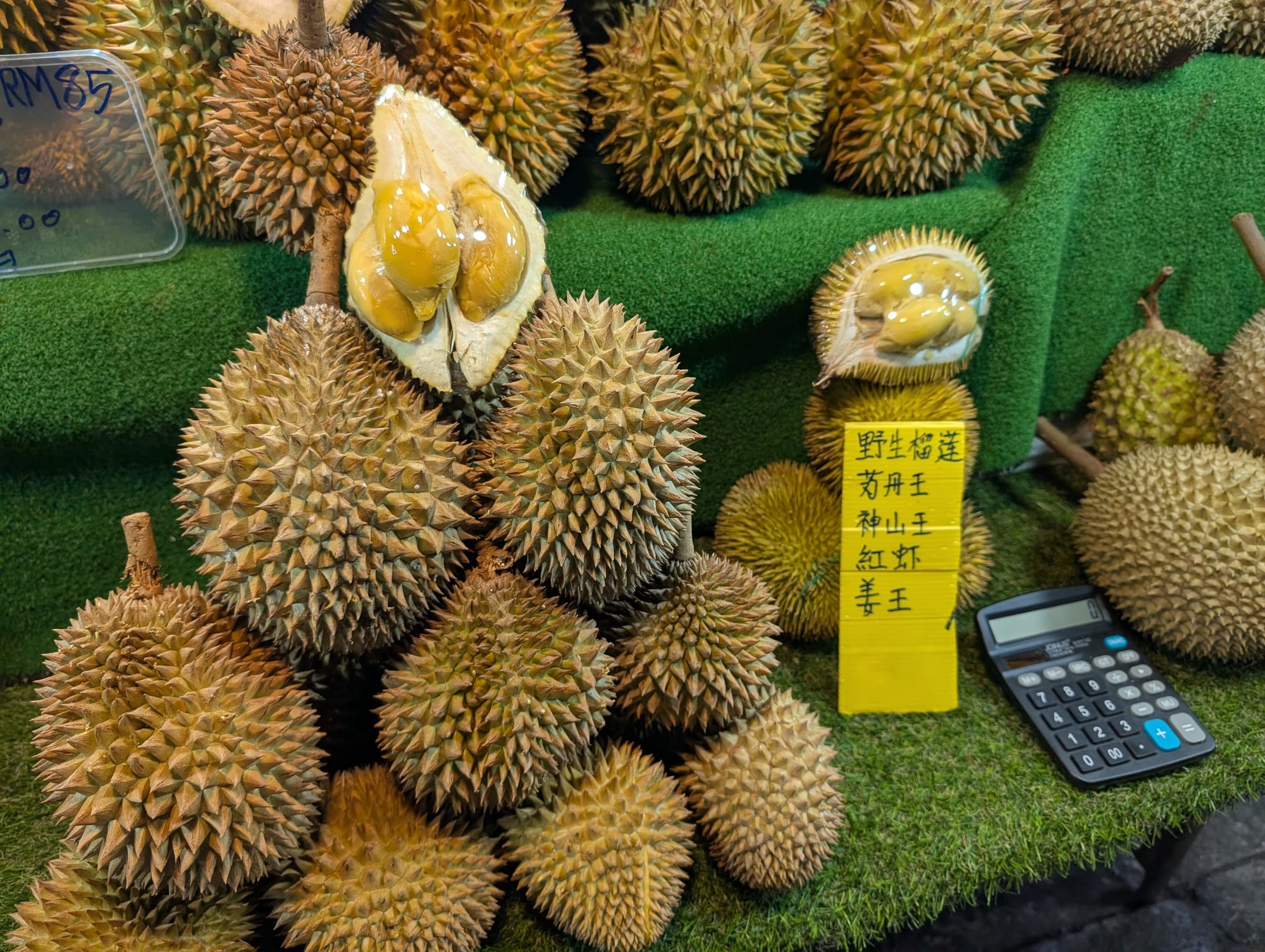 謎のドリアンの正体@コタキナバル