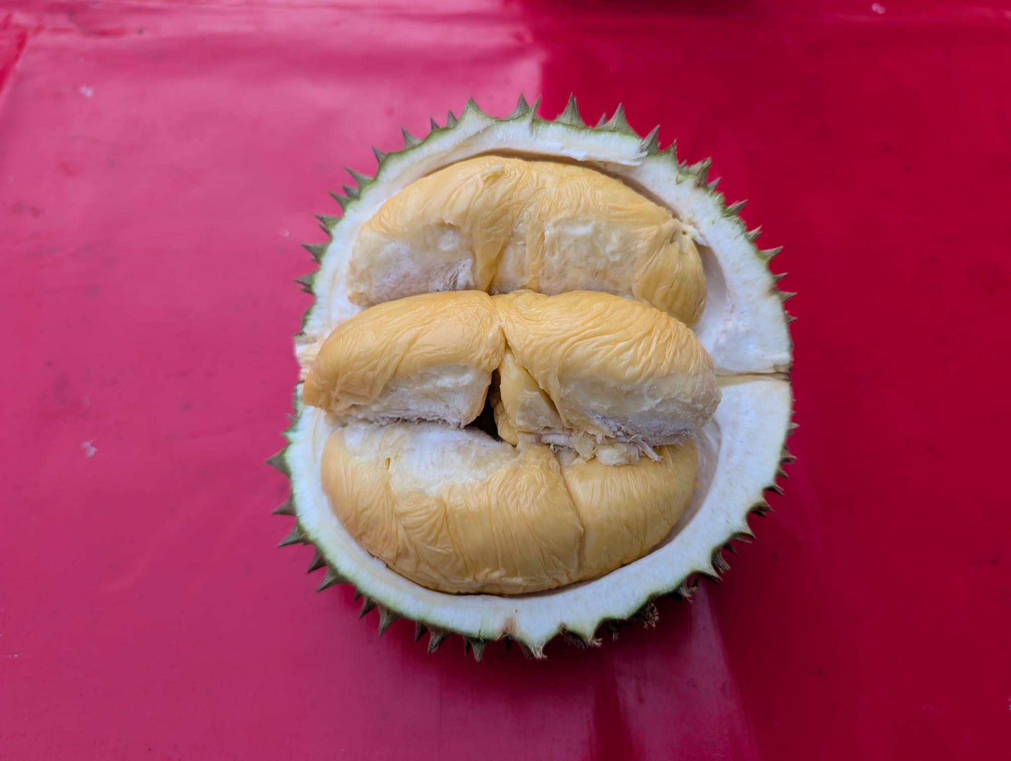 完熟型チャニー ドリアンを食す@コタキナバル