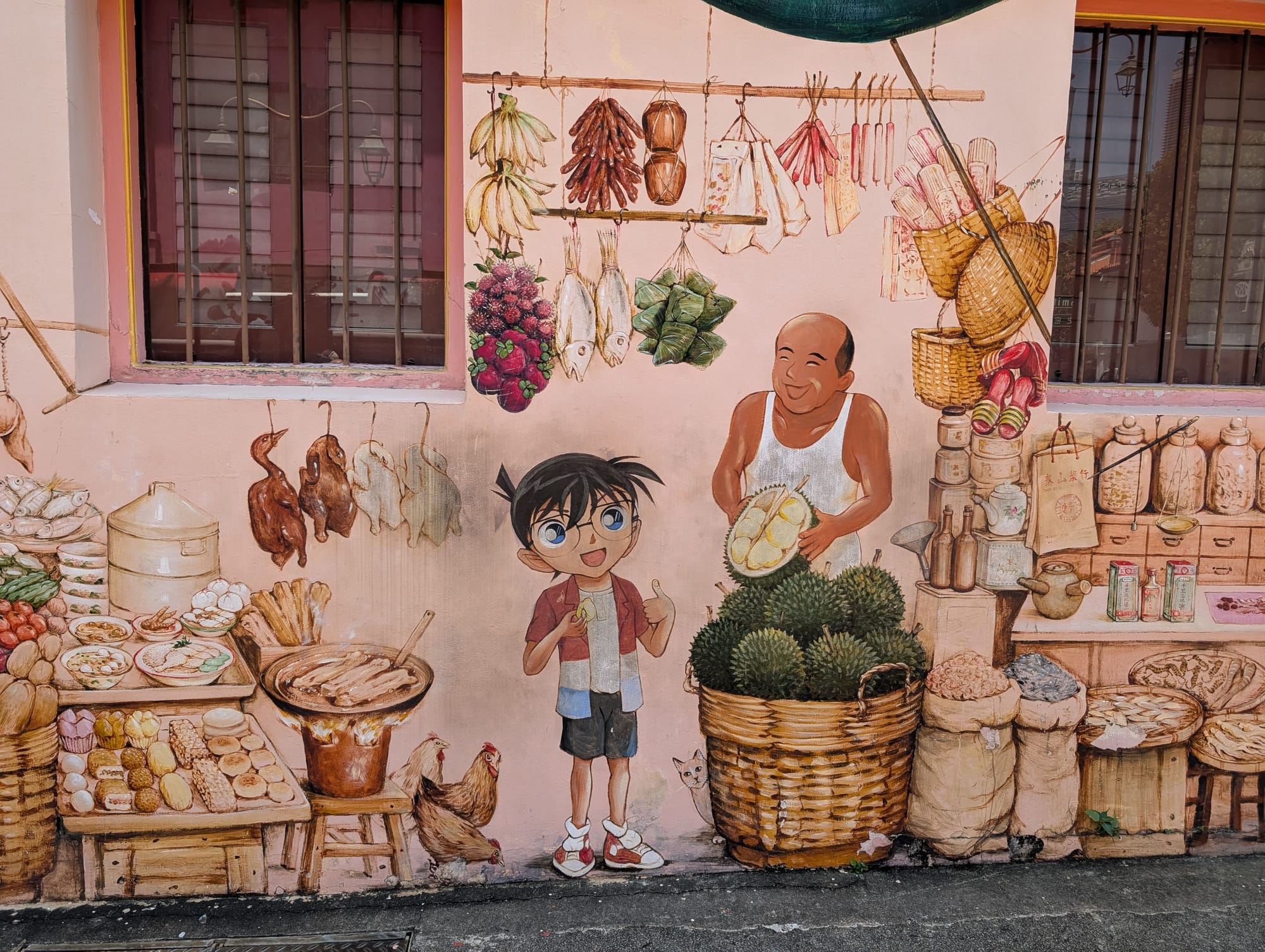 チャイナタウンでドリアン巡り@シンガポール