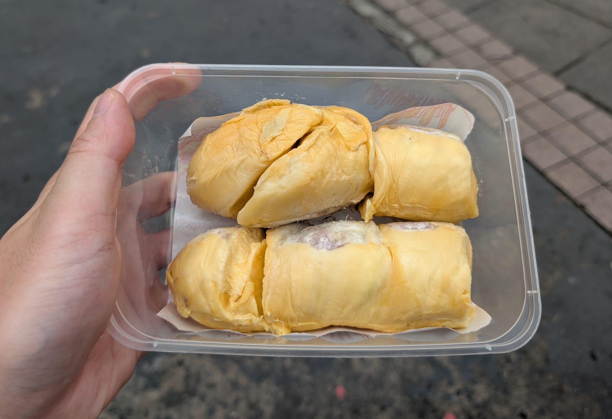 チョコレート ドリアンを味わう@コタキナバル