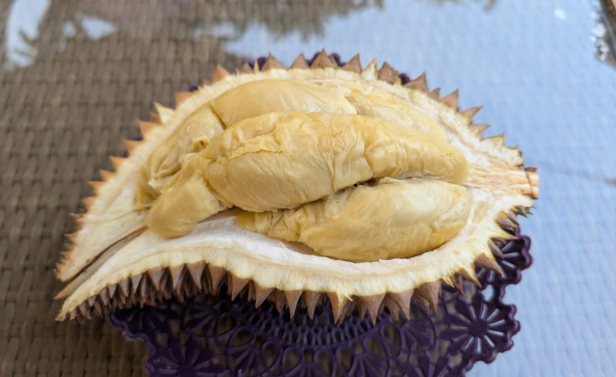 バリ産モントーン ドリアンを味わう@バリ島