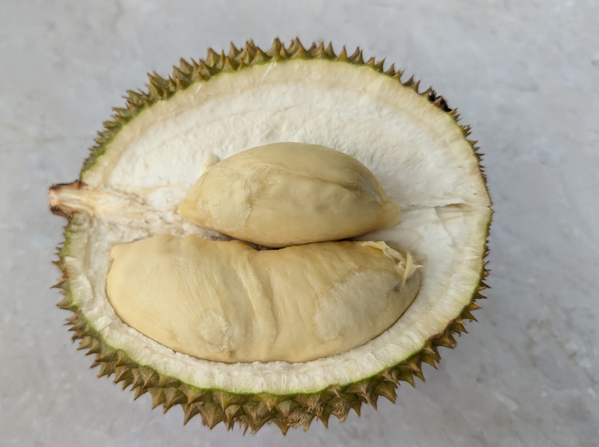 カリゲシン産ローカルドリアンを味わう@ジョグジャカルタ