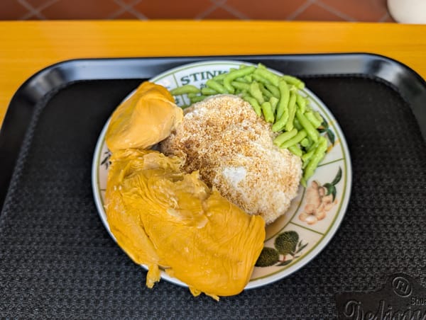 名店でドリアンチェンドルを食す@シンガポール