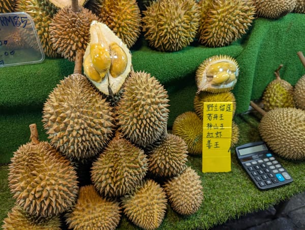 謎のドリアンの正体@コタキナバル