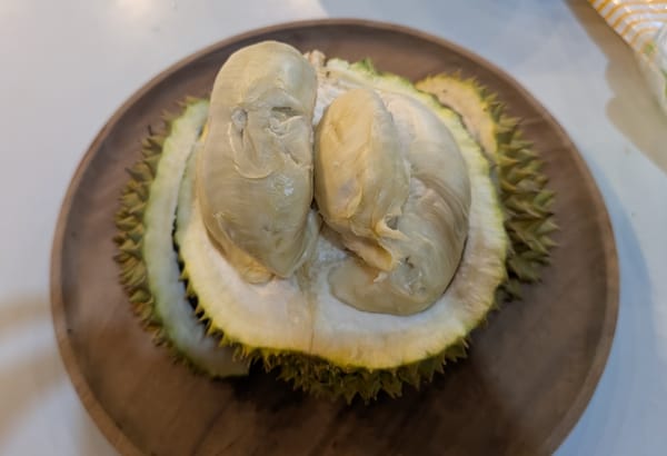 バリ産ドリアンを味わう@バリ島